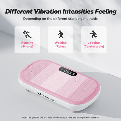 CV40 Curved 440 lbs High-Power Vibration Plate for Weight Loss